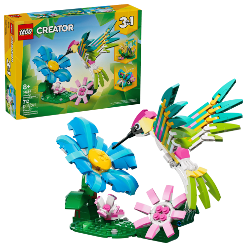 LEGO Creator Vilda djur: färgglad kolibri 31384