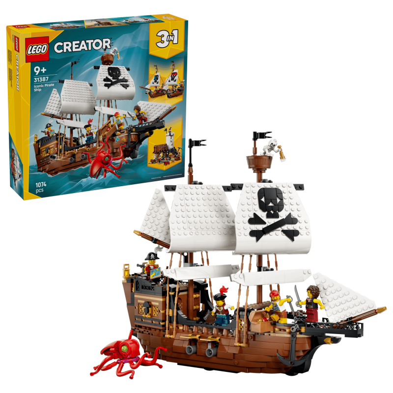 LEGO Creator Ikoniskt piratskepp 31387