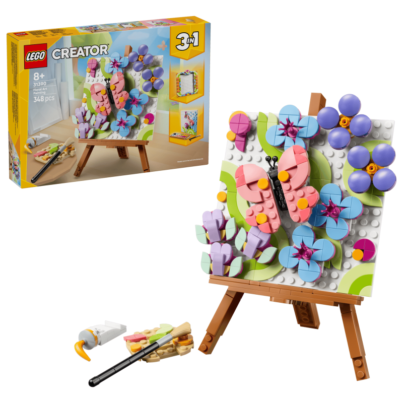 LEGO Creator Målning med blomsterkonst 31390