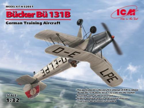 Bücker Bü 131B German Training Aircraft 1/32
