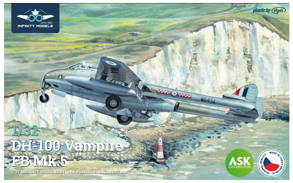 J28 Vampire (DH-100 FP Mk.5) 1/32