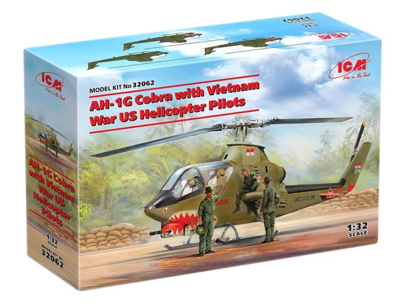 AH-1G with Vietnam War US Helicopter Pilots 1/32