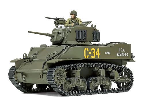 U.S. Light Tank M5A1 Stuart 1/48