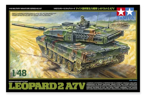 German Main Battle Tank Leopard 2 A7V 1:48