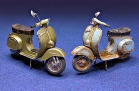 Italian Civilian Motorcycle 125 Primavera (2 pcs) 1:35