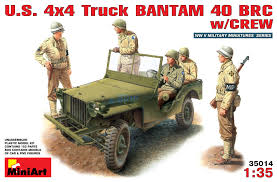 U.S. 4x4 Truck Bantam 40 BRC with Crew 1:35