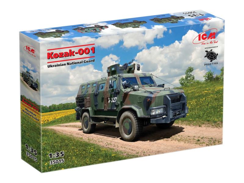 'Kozak-001' Ukrainian National Guard 1/35