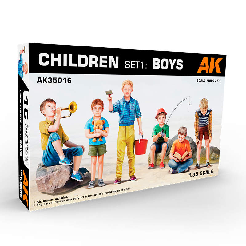 CHILDREN SET 1: BOYS  1:35