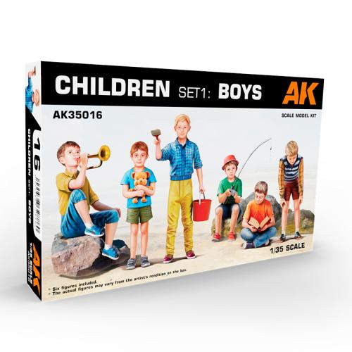 CHILDREN SET 1: BOYS  1:35