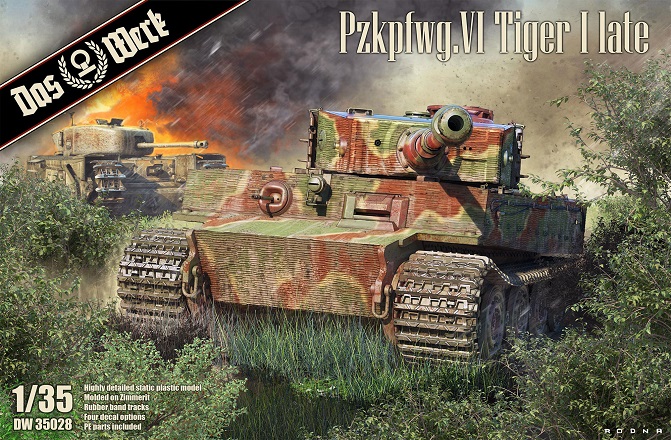 PzKpfwg.VI Tiger I late (Sd.Kfz.181) 1/35