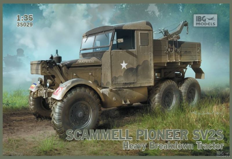 Scammell Pioneer SV2S Heavy Breakdown Tractor 1/35