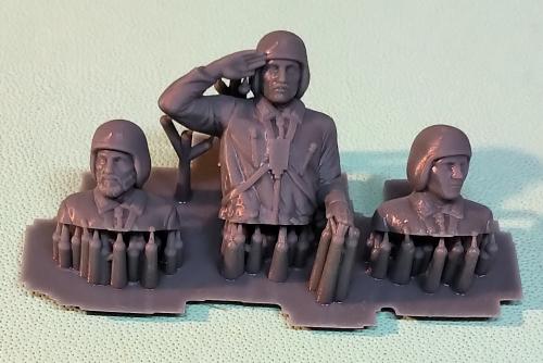 1970-1980s m/69 Swedish Tank Crews 3D 1:35