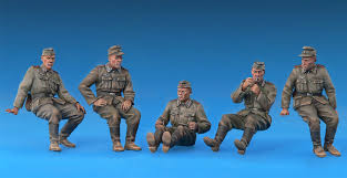German Artillery Crew Riders 1:35