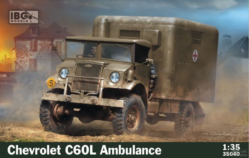 Chevrolet C60L Ambulance 1/35