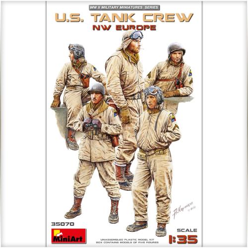 U.S. Tank Crew NW Europe 1:35