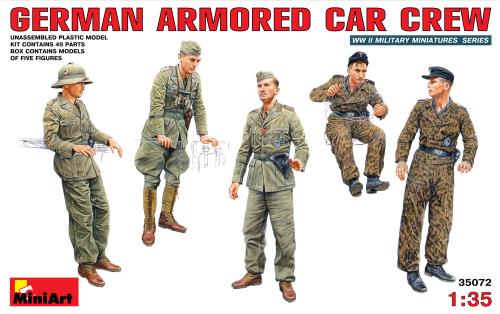 German Armored Car Crew 1:35