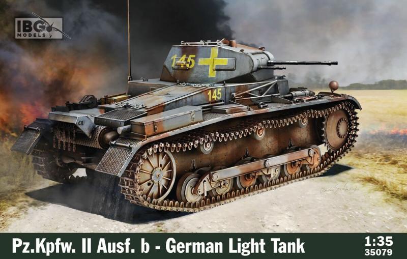 Pz.Kpfw. II Ausf. b German Light Tank 1/35