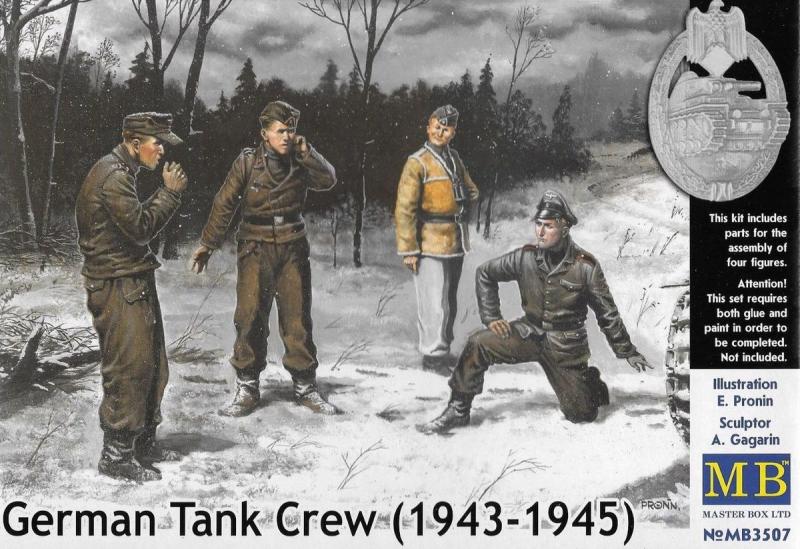 German tank crews (1943-1945) Kit No 1 1/35