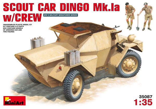 Scout Car Dingo Mk.Ia w Crew 1/35