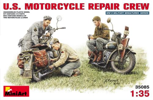 U.S. Motorcycle Repair Crew 1:35