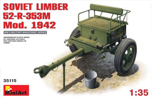 Soviet Limber 52-R-353M Mod. 1942 1:35