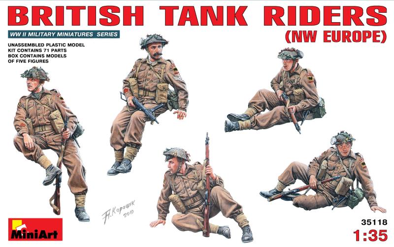 British Tank Riders (NW Europe) 1:35