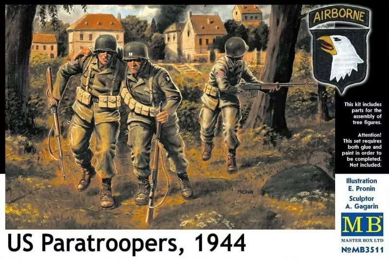 U.S. Paratroopers (1944) 1/35