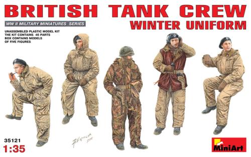 British Tank Crew "Winter Uniform" 1:35