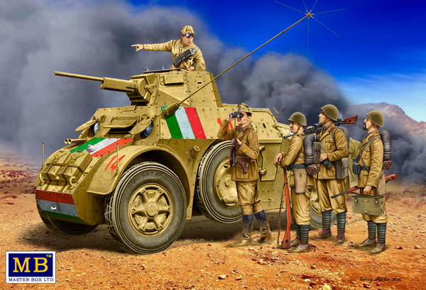 Italian Military men WWII era 1/35