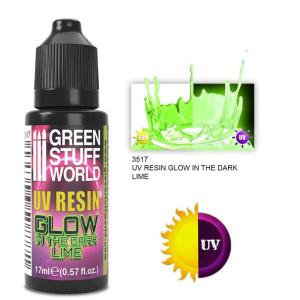 UV RESIN 17ml LIME - Glow in the Dark