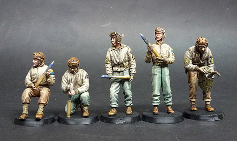 U.S. Ammo-Loading Tank Crew 1:35