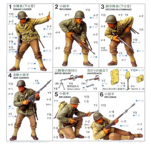 U.S. Army Assault Infantry Set 1/35