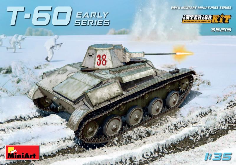 Soviet Light Tank T-60 Early Series Interior Kit 1:35