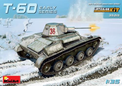 Soviet Light Tank T-60 Early Series Interior Kit 1:35