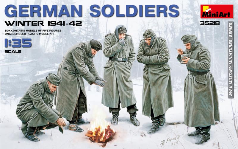 German Soldiers Winter 1941-42 1:35