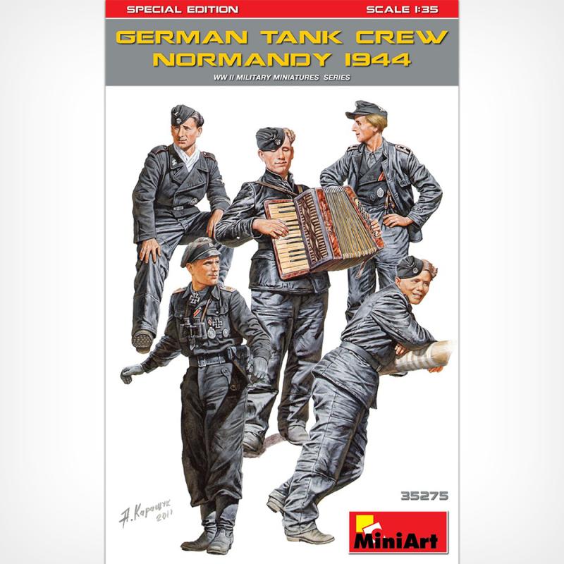 German Tank Crew Normandy 1944 Special Edition 1:35