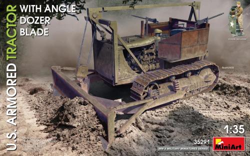 U.S. Armored Tractor w/ Angle Dozer Blade 1:35