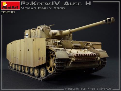 Pz.Kpfw. IV Ausf. H "Vomag, Early Prod, May 1943" w Interior 1:35