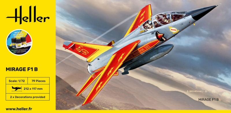 Starter Kit Mirage F1 B 1:72