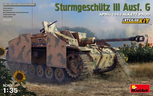 StuG III Ausf. G April 1943 Alkett Prod - Interior Kit 1:35