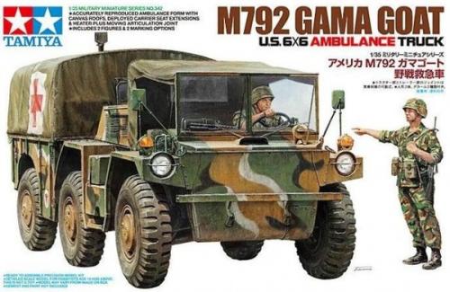 U.S. 6X6 Ambulance Truck M792 Gama Goat 1:35