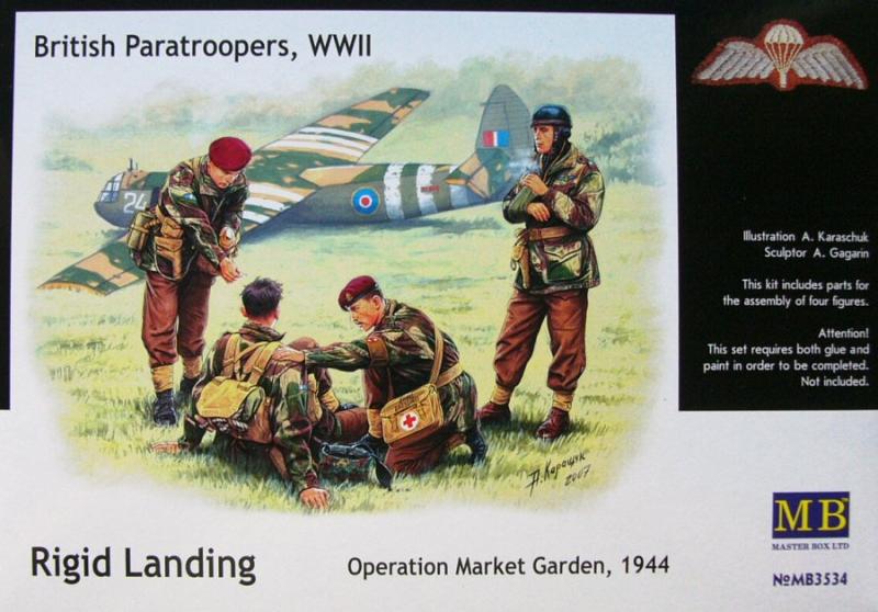 Ridgid Landing - British Paratroopers "Operation Market Garden 1944"