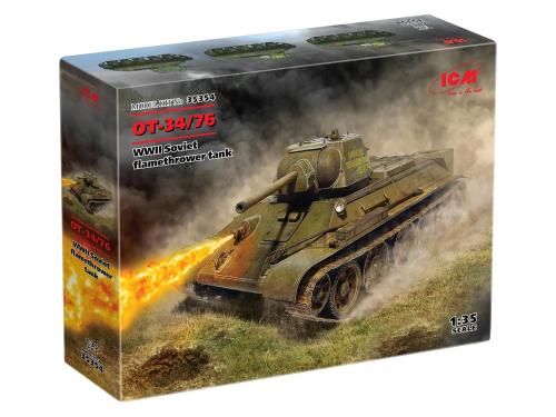 OT-34/76 Soviet flamethrower tank 2MV 1/35