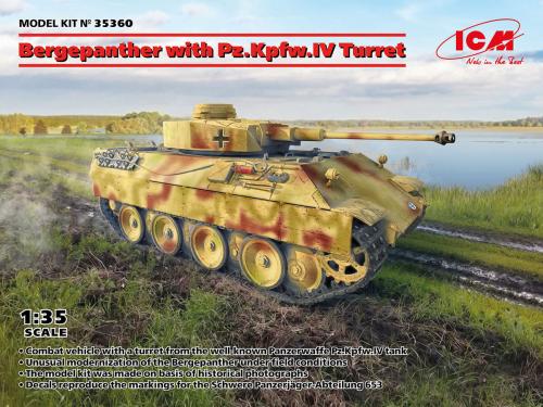 Bergepanther with Pz.Kpfw.IV Turret 1:35