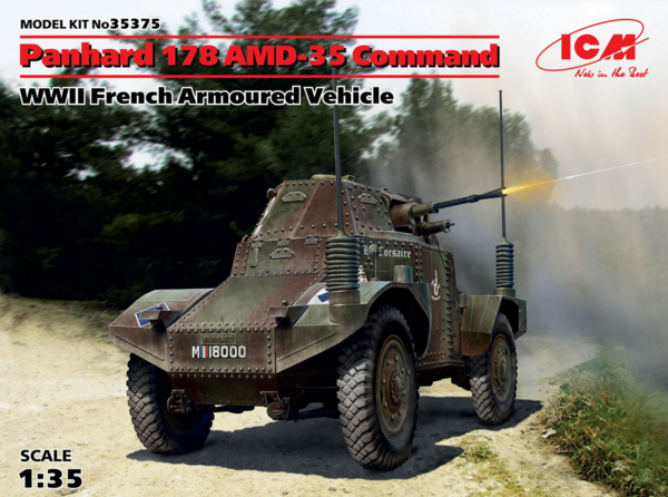 Panhard 178 AMD-35 Command 1:35