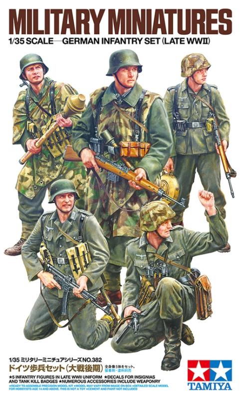 German Infantry Set Late WWII 1/35