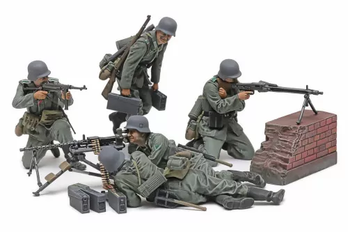 German Machine Gun Team (Mid-WWII) 1/35