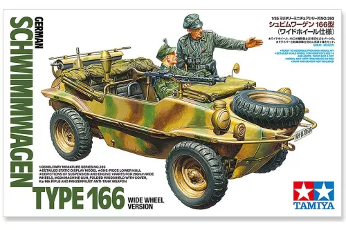 German Schwimmwagen Type 166 (Wide Wheel Version) 1:35