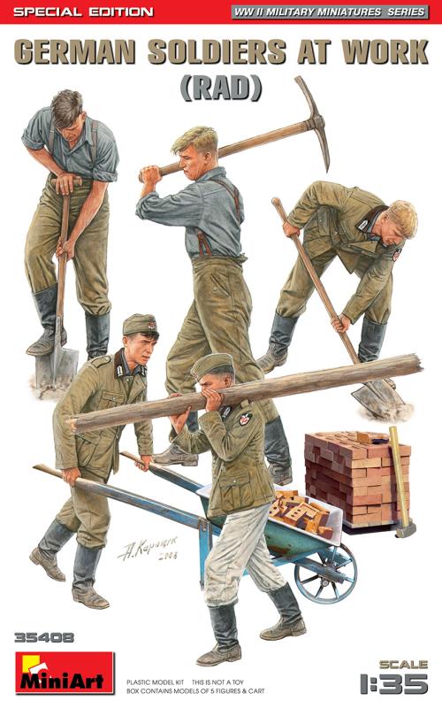 German Soldiers at Work (RAD) Special Edition 1:35