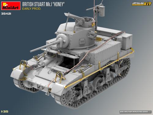 British Stuart Mk.I "Honey" Early Prod. | Interior Kit 1:35